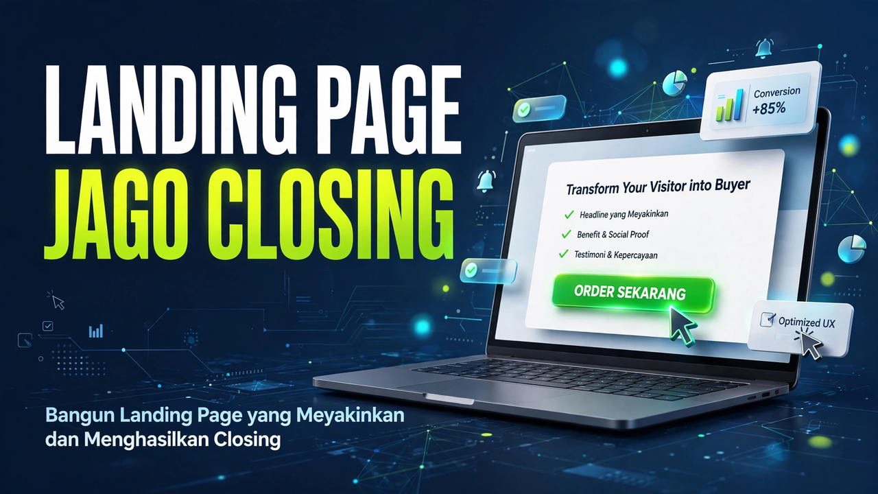 Landing Page Jago Closing